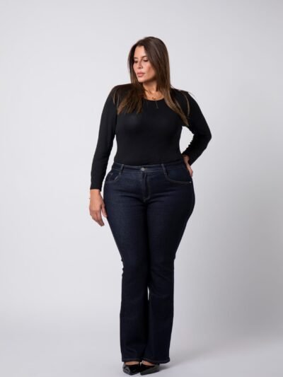T-shirt sous-pull col rond seconde peau - Pauline