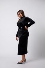 Robe velours - VALÉRIA – Image 2