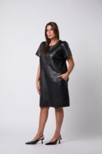 Robe simili cuir - Sania