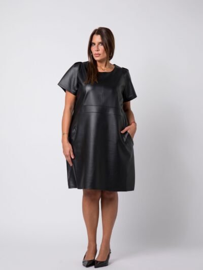 Robe simili cuir - Sania