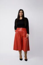 Bermuda simili-cuir - BÉNÉDICTE – Image 3