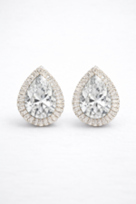 Boucles d'oreilles Gaëlle blanches