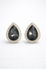 Boucles d'oreilles Gaëlle noires