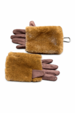 Gants GABANA Marron clair face