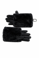 Gants Gabana noir face