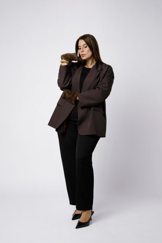 Gants fourrure GABANA