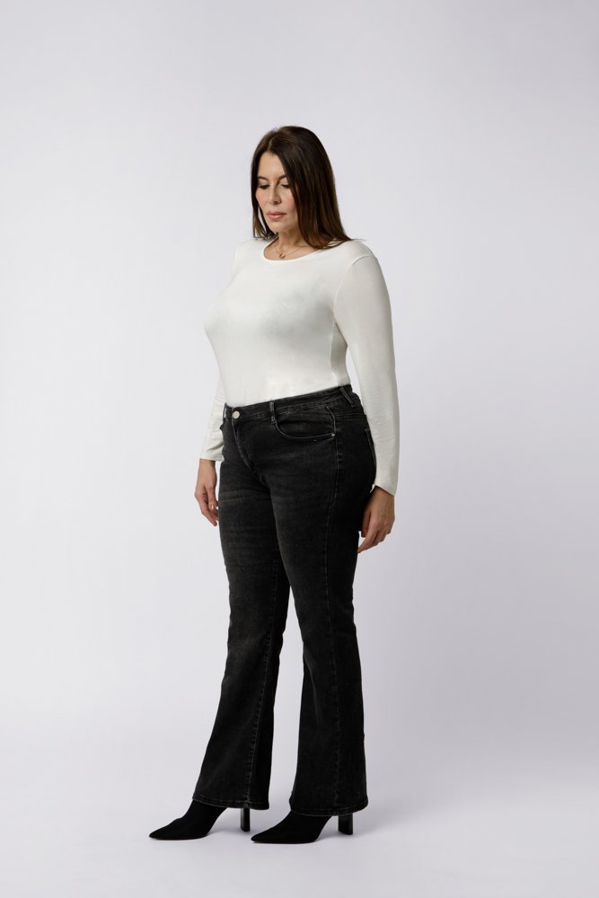 Sous Pull Pauline Jean coupe Flare - FRANCESCA – Image 1