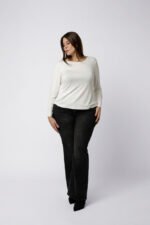 Sous pull col rond blanc