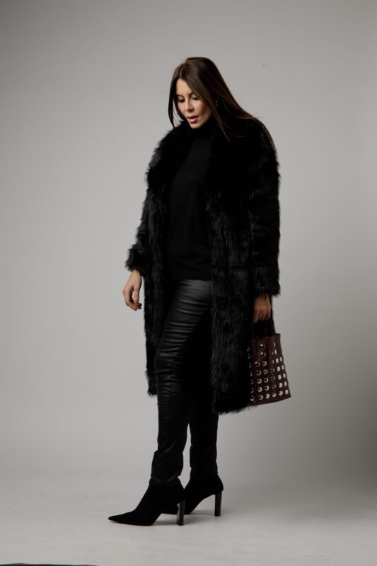 Manteau Tina et Sac en cuir Claudia 2