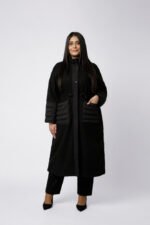 Manteau bi-matière - MATHILDE – Image 2