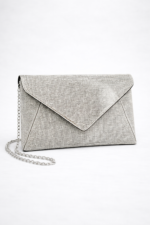 Pochette argentée Aline