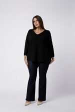 Pull elegant Noir MAELYS