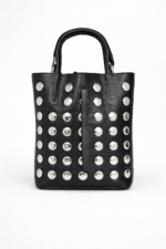 Sac en cuir Claudia noir
