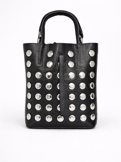Sac en cuir Claudia noir