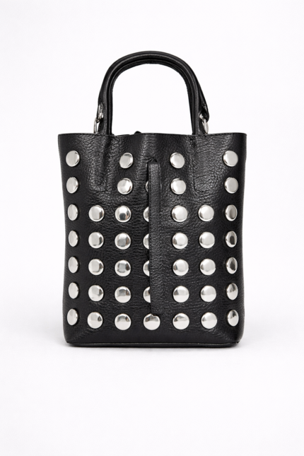 Sac en cuir Claudia noir