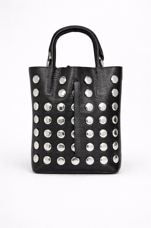 Sac en cuir Claudia noir