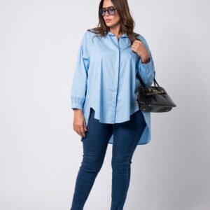 Shop the Look - Chemise Julia, Jegging Jennyfer et Sac Vanina jean grande taille