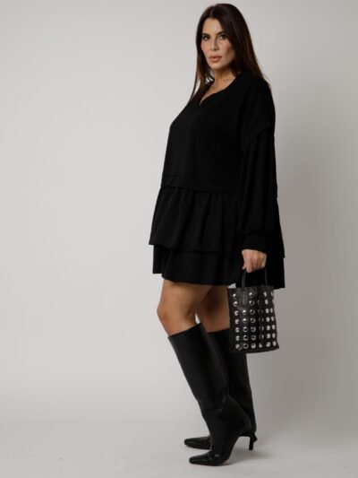 Sweat Shirley et Sac en cuir Claudia 2