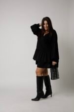 Sweat Shirley et Sac en cuir Claudia