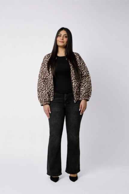 bombers grande taille Léopard GRAZIELLA