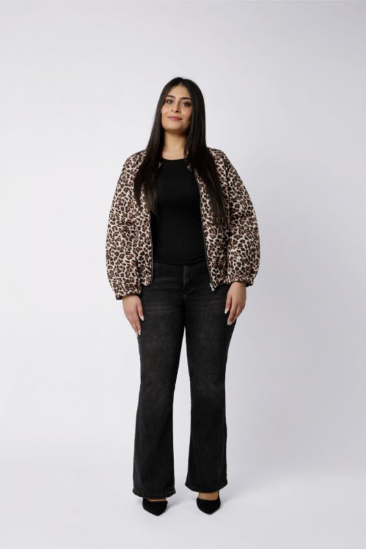 bombers grande taille Léopard GRAZIELLA
