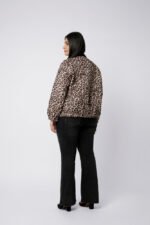 bombers grande taille Léopard GRAZIELLA