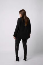 Blouse à lavallière bijou- ALEXIA – Image 3