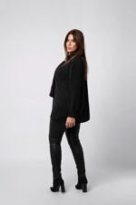 Blouse à lavallière bijou- ALEXIA – Image 2