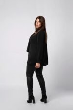 Blouse à lavallière bijou- ALEXIA – Image 2