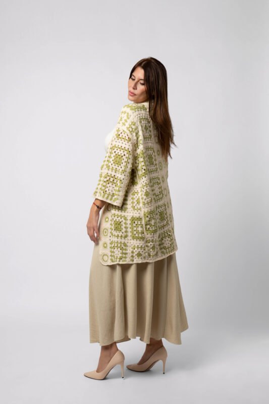 Gilet Capucine Vert 34