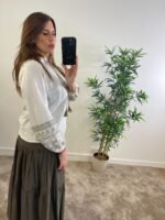 Blouse brodée - LÉONIE – Image 3