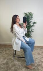 Jean clouté wide leg - LOLA – Image 3