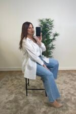 Jean clouté wide leg - LOLA – Image 2