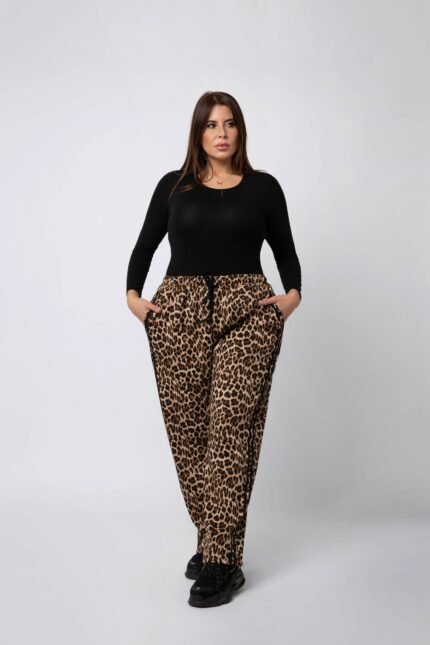 Bas de jogging leopard - VANESSA