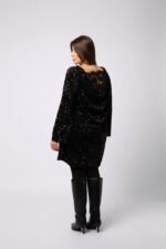 Robe sequin à detail dentelle - Rachael – Image 4