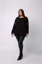 Sweat franges perlées - ELOISE