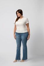 T-shirt col rond - BIANCA – Image 2