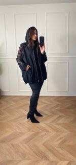 Veste sans manche à capuche - CAPUCINE – Image 3