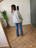 Veste tweed col à revers - APOLINE – Image 5