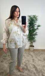 Blouse fluide imprimé floral - FLORA – Image 7