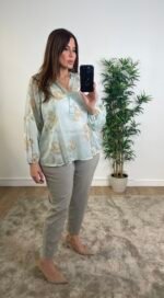 Blouse fluide imprimé floral - FLORA – Image 3