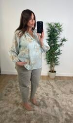 Blouse fluide imprimé floral - FLORA – Image 2