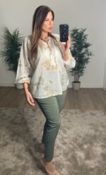 Blouse fluide imprimé floral - FLORA – Image 5