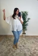 Chemise volantée - CLEMENCE – Image 2