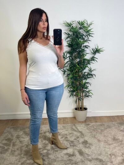 Débardeur fine dentelle - DANIELLA