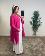 Kimono lin/coton KELLY grande taille