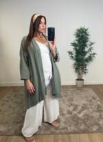 Kimono lin/coton KELLY grande taille – Image 3