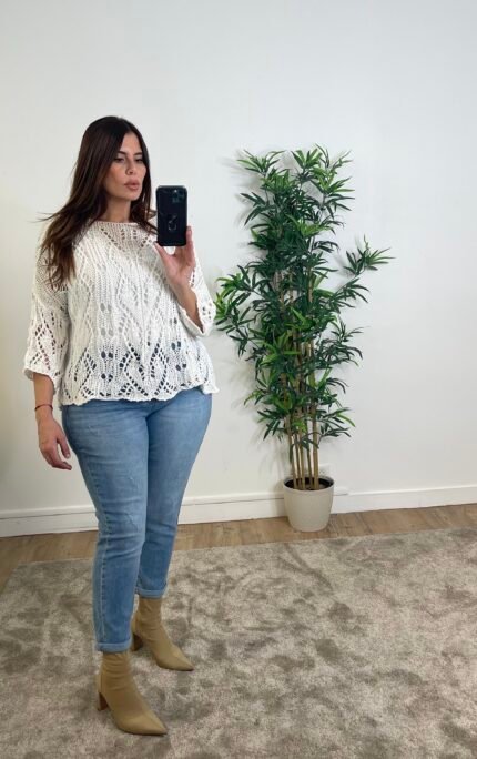 Pull Ajouré- CHIMÈNE