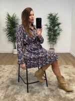 Robe à fleurs - ANGELA – Image 3