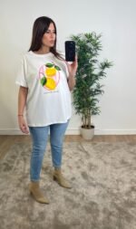 T-shirt coton - LEMON – Image 2